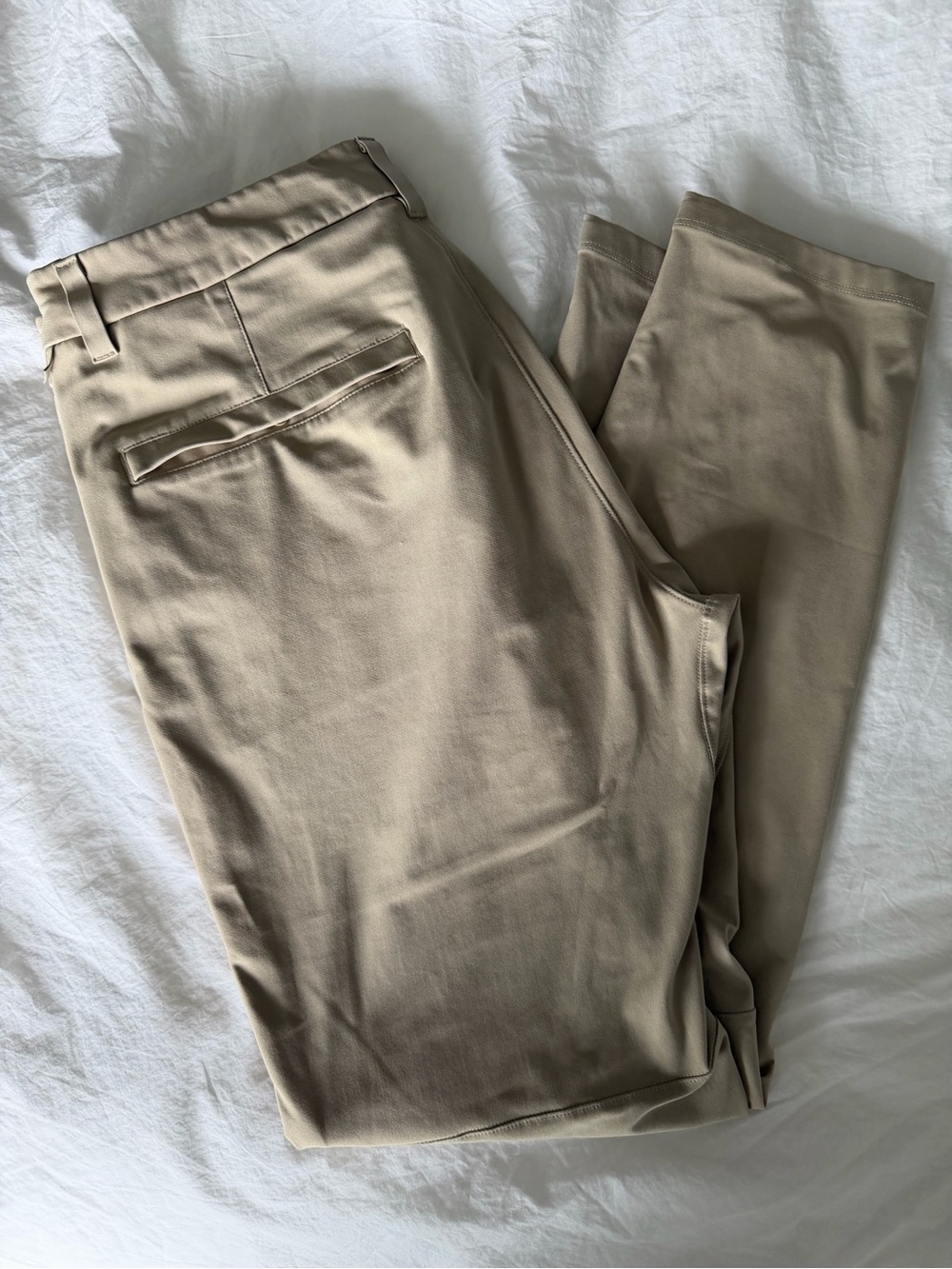 lululemon Commission Pant Slim 30” Warpstreme Trench Khaki Size 30